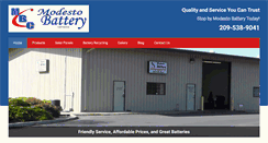 Desktop Screenshot of modestobattery.com