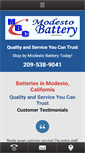 Mobile Screenshot of modestobattery.com